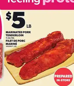 Independent Grocer MARINATED PORK TENDERLOIN offer