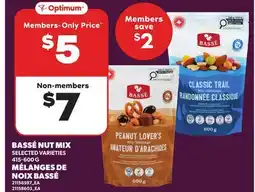 Independent Grocer BASSÉ NUT MIX offer