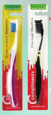 Sobeys COMPLIMENTS Toothbrushes offer