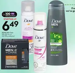 Sobeys DOVE Hair Care offer