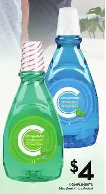 Sobeys COMPLIMENTS Mouthwash offer