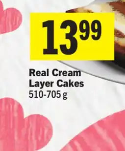 Foodland Real Cream Layer Cakes offer