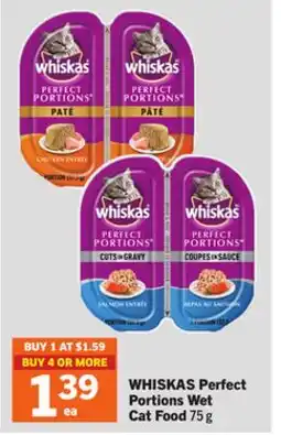 Foodland WHISKAS Perfect Portions Wet Cat Food offer
