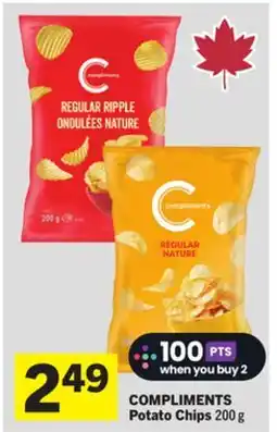 Foodland COMPLIMENTS Potato Chips offer