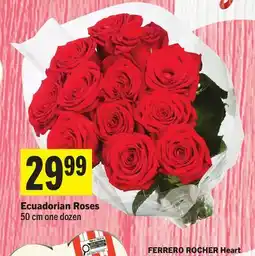 Foodland Ecuadorian Roses offer