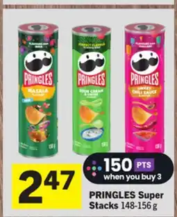 Foodland PRINGLES Super Stacks offer