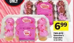 Foodland TWO-BITE Valentine's Cupcakes offer