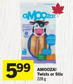 Foodland AMOOZA! Twists or Stix offer