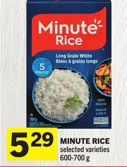 Foodland MINUTE RICE offer