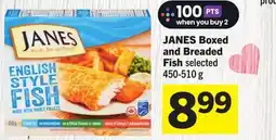 Foodland JANES Boxed and Breaded Fish offer