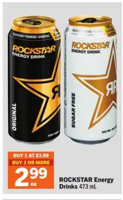 Foodland ROCKSTAR Energy Drinks offer
