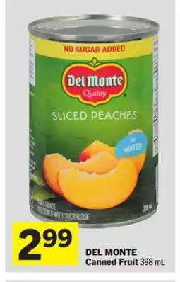 Foodland DEL MONTE Canned Fruit offer