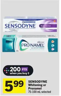 Foodland SENSODYNE Whitening or Pronamel offer