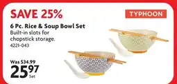 Home Hardware 6 Pc. Rice & Soup Bowl Set offer