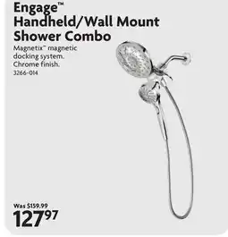 Home Hardware MOEN Engage Handheld/Wall Mount Shower Combo offer