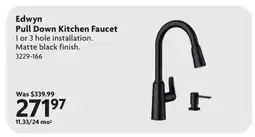 Home Hardware Edwyn Pull Down Kitchen Faucet offer