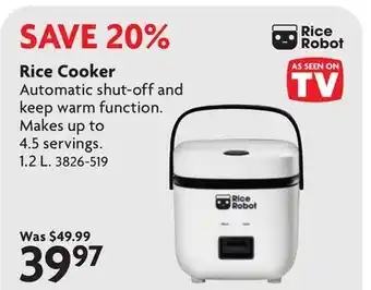 Home Hardware Rice Cooker offer