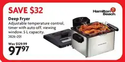 Home Hardware Deep Fryer offer