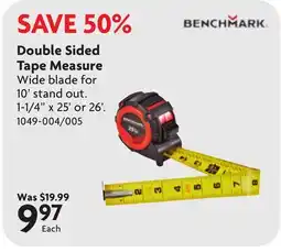 Home Hardware Double Sided Tape Measure offer