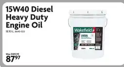 Home Hardware 15W40 Diesel Heavy Duty Engine Oil offer