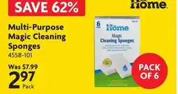 Home Hardware Multi-Purpose Magic Cleaning Sponges offer