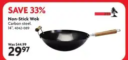 Home Hardware Non-Stick Wok offer