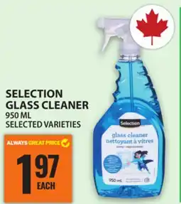 Food Basics SELECTION GLASS CLEANER offer