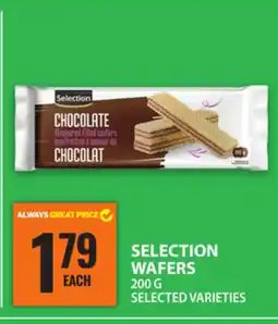 Food Basics SELECTION WAFERS offer