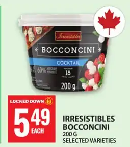 Food Basics IRRESISTIBLES BOCCONCINI offer
