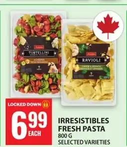 Food Basics IRRESISTIBLES FRESH PASTA offer