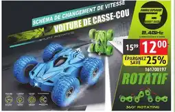 Sushi Shop SCHÉMA DE CHANGEMENT DE VITESSE VOITURE DE CASSE-COU STUNT ROTATING offer