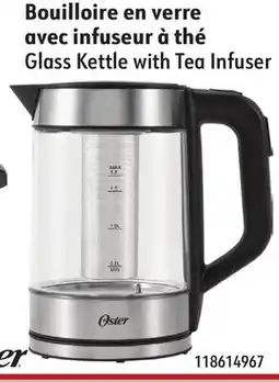 Sushi Shop Glass Kettle with Tea Infuser offer