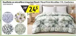 Sushi Shop Floral Print Microfiber 1 Pc. Comforters offer