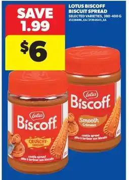 Real Canadian Superstore LOTUS BISCOFF BISCUIT SPREAD offer
