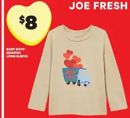 Real Canadian Superstore BABY BOYS' GRAPHIC LONG SLEEVE offer