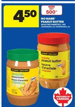 Real Canadian Superstore NO NAME PEANUT BUTTER offer