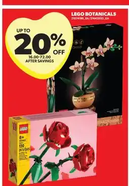 Real Canadian Superstore LEGO BOTANICALS offer