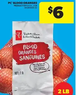 Real Canadian Superstore PC BLOOD ORANGES, 2 LB offer