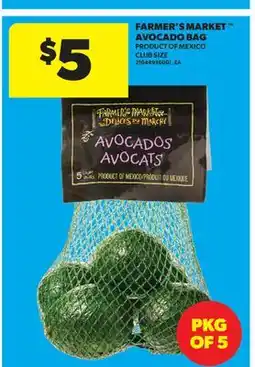 Real Canadian Superstore FARMER'S MARKET AVOCADO BAG, PKG OF 5 offer