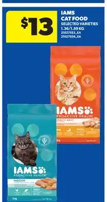 Real Canadian Superstore IAMS CAT FOOD 1.36/1 offer