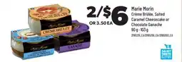 Real Canadian Superstore MARIE MORIN CRÈME BRÛLÉE, SALTED CARAMEL CHEESECAKE OR CHOCOLATE GANACHE, 90 g - 103 g offer