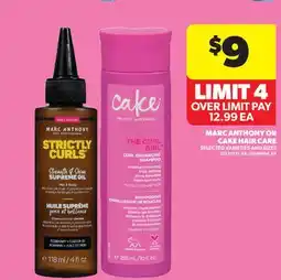 Real Canadian Superstore MARC ANTHONY OR CAKE HAIR CARE offer