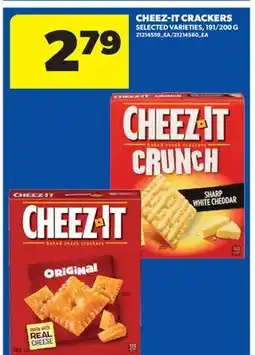 Real Canadian Superstore CHEEZ-IT CRACKERS, 191/200 G offer
