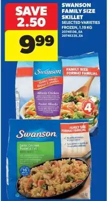 Real Canadian Superstore SWANSON FAMILY SIZE SKILLET offer