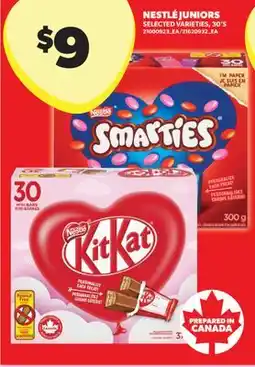 Real Canadian Superstore NESTLÉ JUNIORS, 30'S offer
