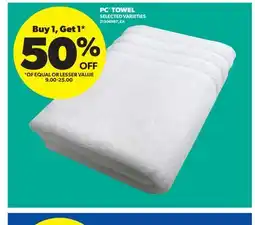 Real Canadian Superstore PC TOWEL offer