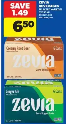 Real Canadian Superstore ZEVIA BEVERAGES offer