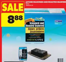 Real Canadian Superstore JAYONE SEASONED AND ROASTED SEAWEED offer
