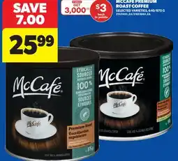 Real Canadian Superstore MCCAFÉ PREMIUM ROAST COFFEE, 640/875 G offer