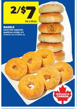 Real Canadian Superstore BAGELS, 6' S offer